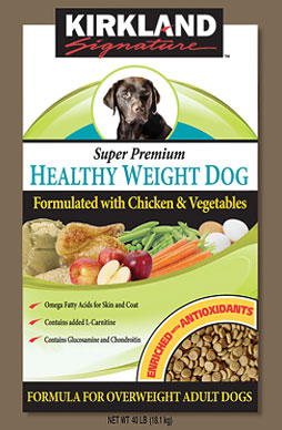 Costco dog sales food healthy weight